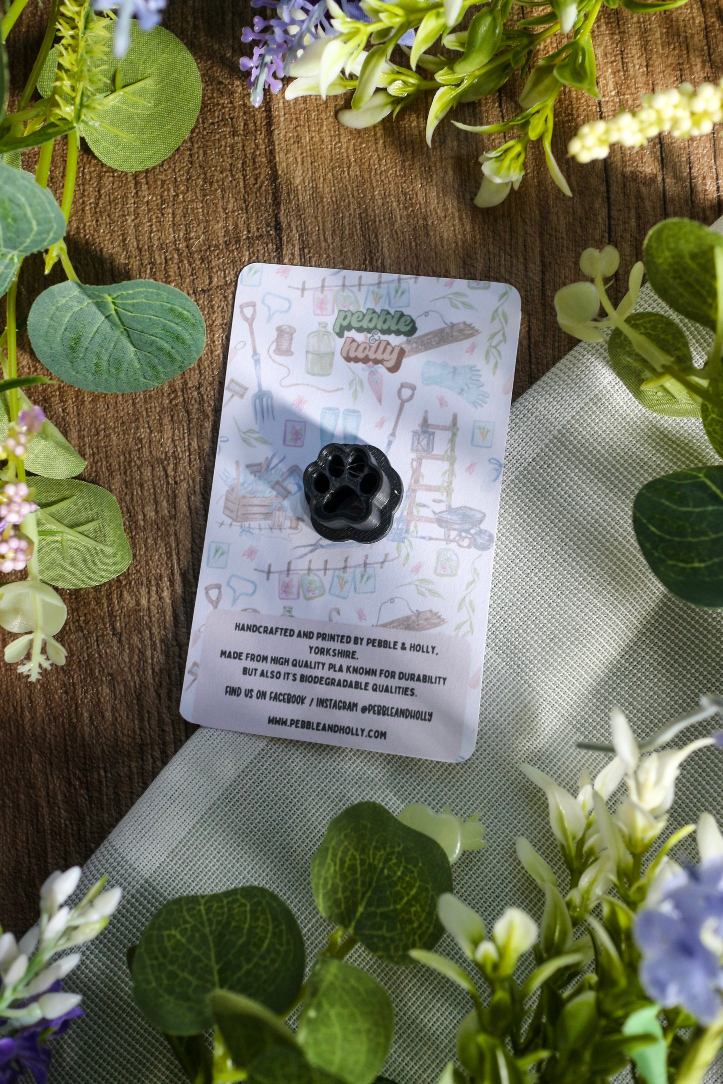 Paw Print Clay Cutter