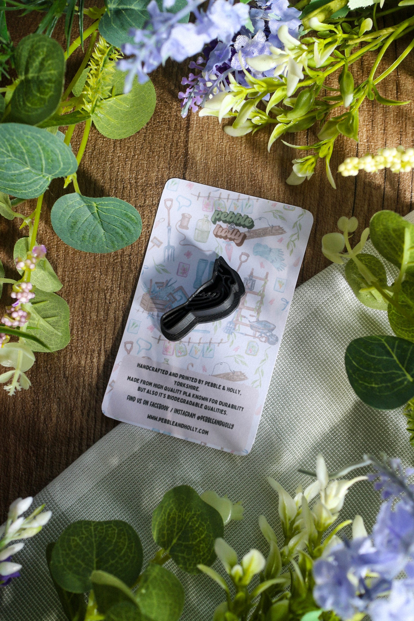 Red Cardinal Clay Cutter