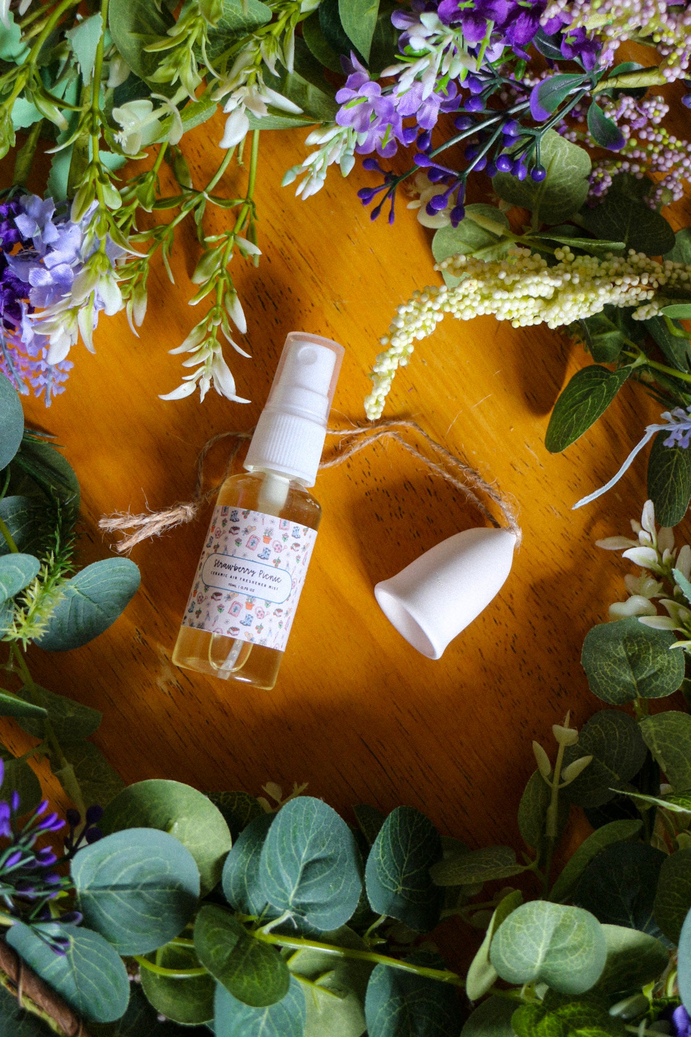 Ceramic Re-Useable Air Freshener & Essential Oil Spray