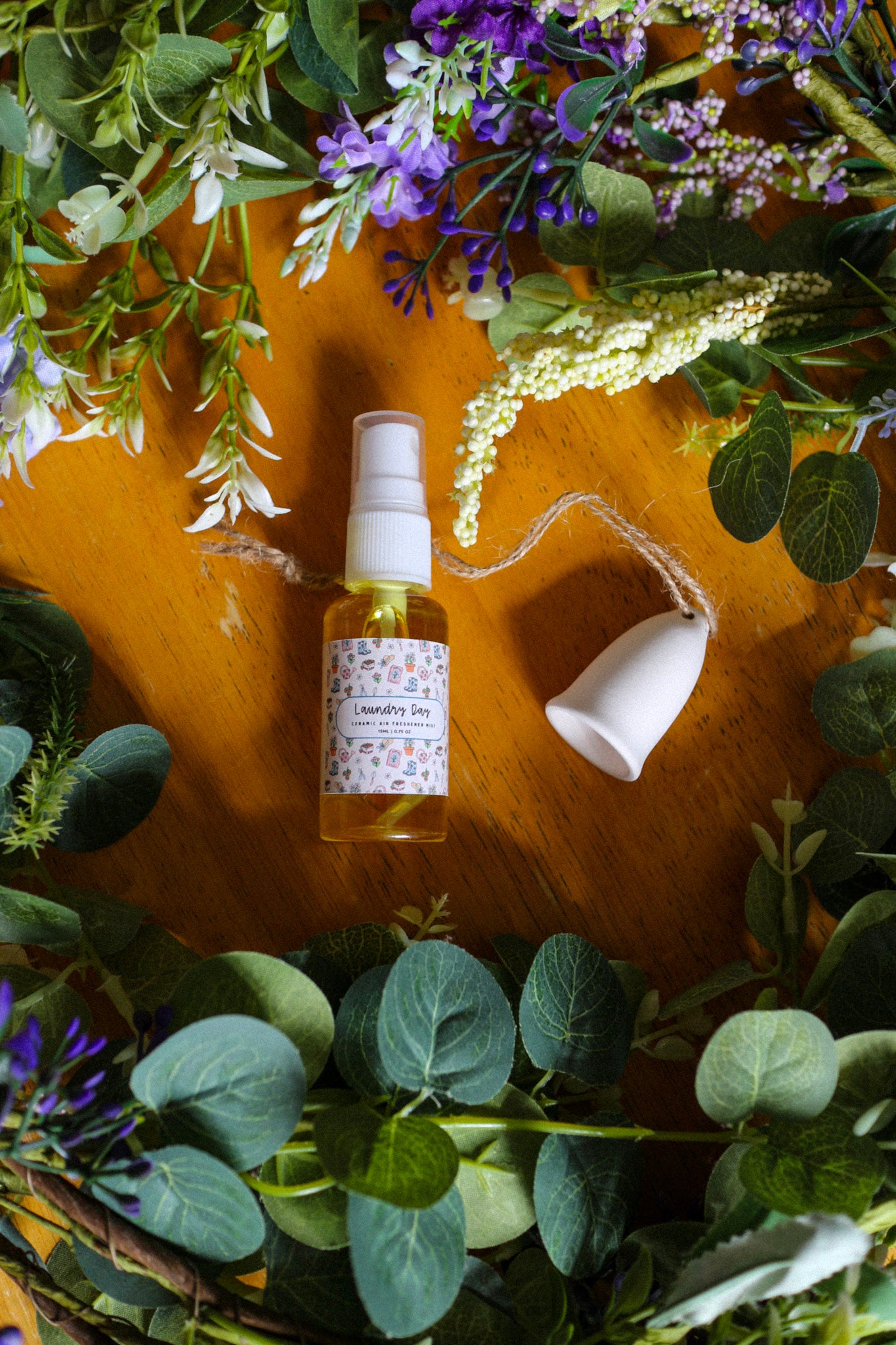 Ceramic Re-Useable Air Freshener & Essential Oil Spray