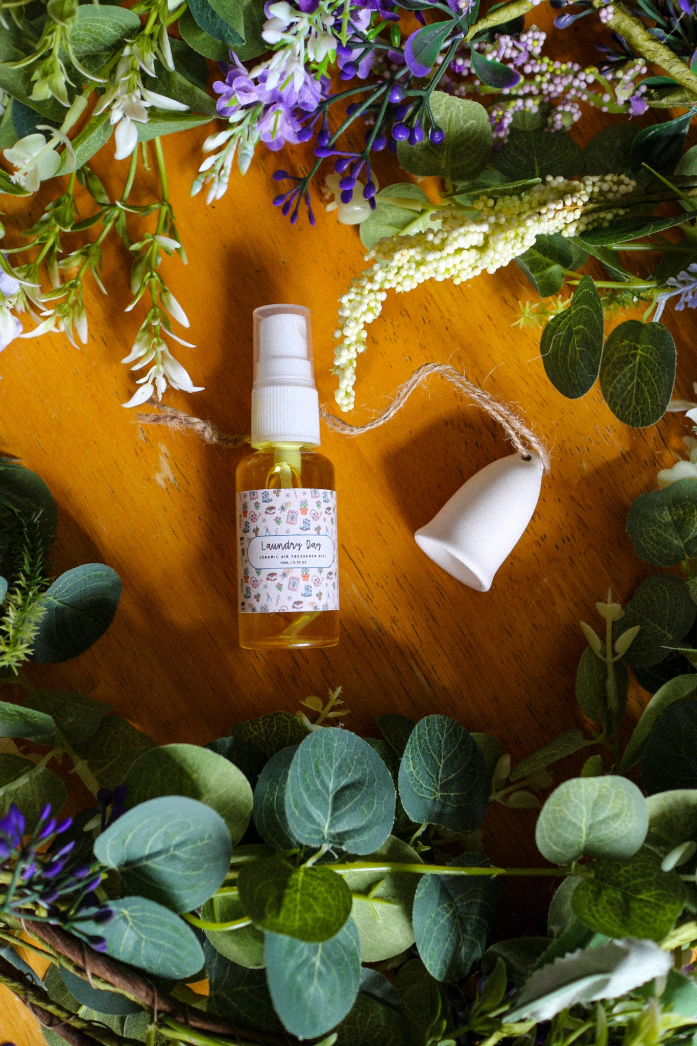 Ceramic Re-Useable Air Freshener & Essential Oil Spray