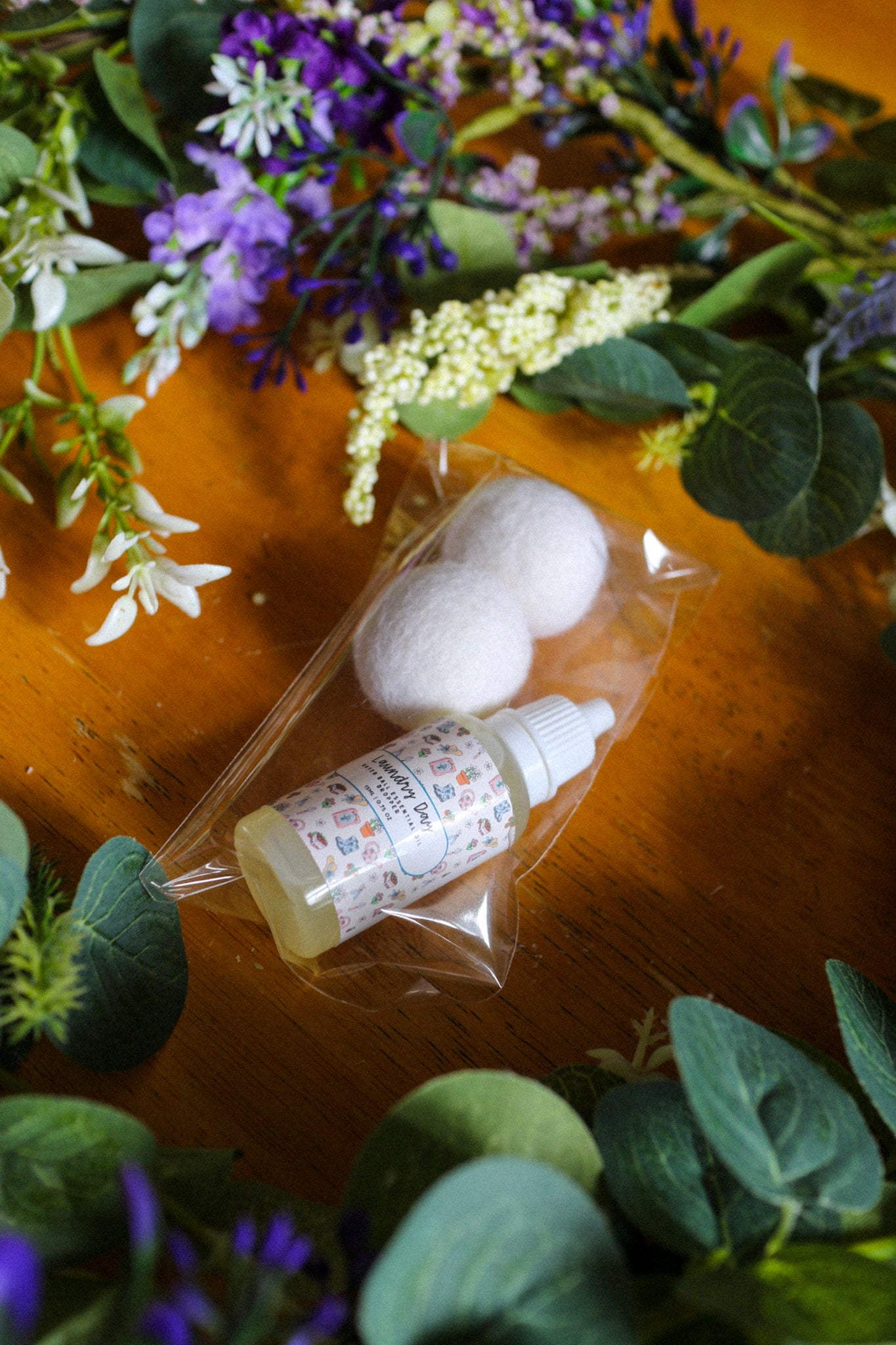 Tumble Dryer Balls & Dryer Ball Fragrance Set - Autumn Cottage Collection