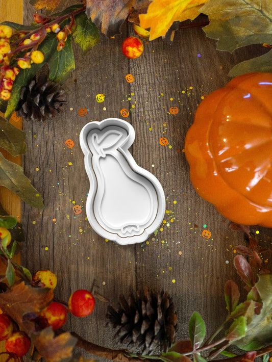 Autumnal Pear Cookie Cutter